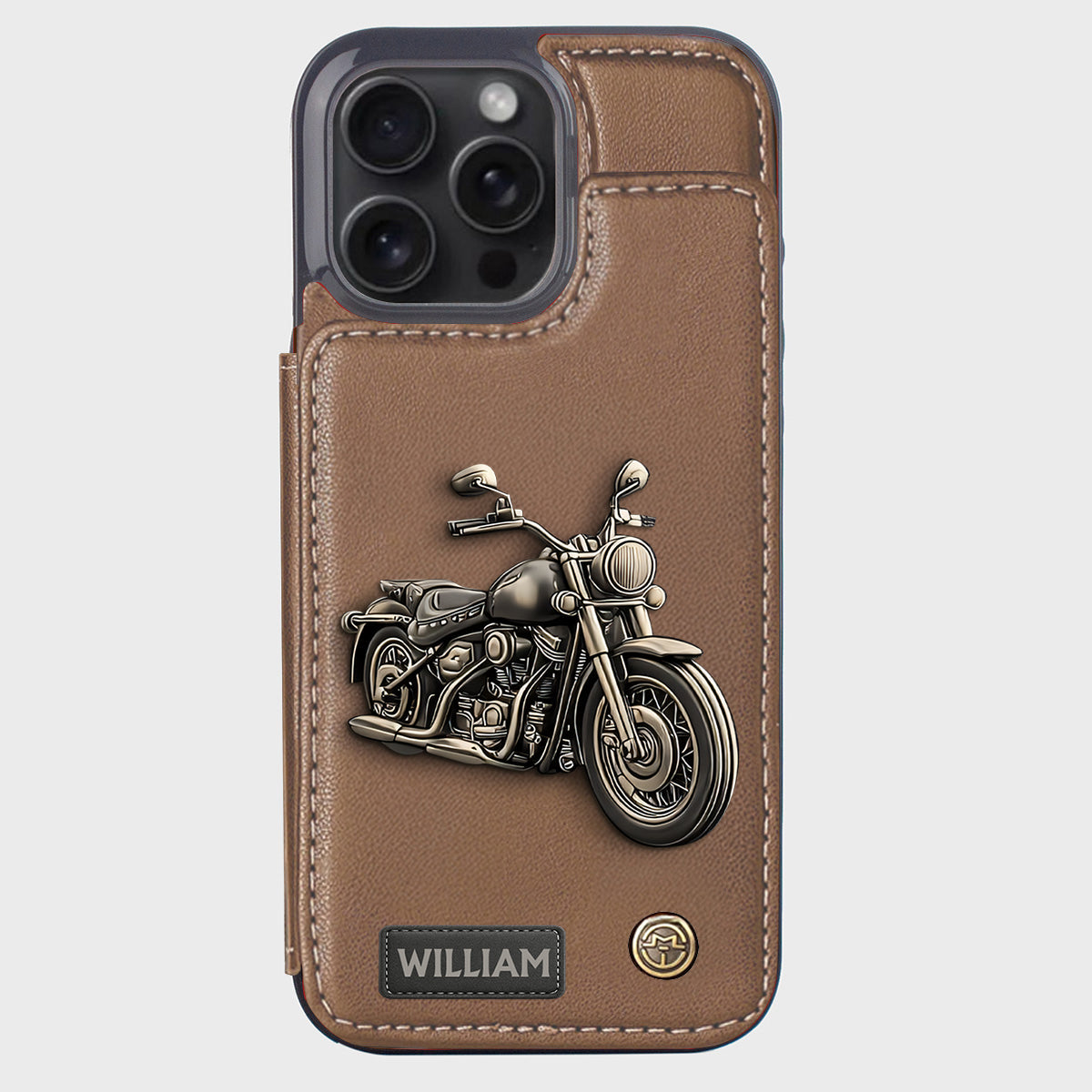 Motorcycle Enthusiast - Personalized Biker Wallet Phone Case