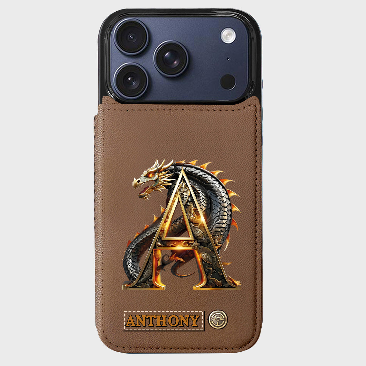 Love Dragons - Personalized Dragon Wallet Phone Case