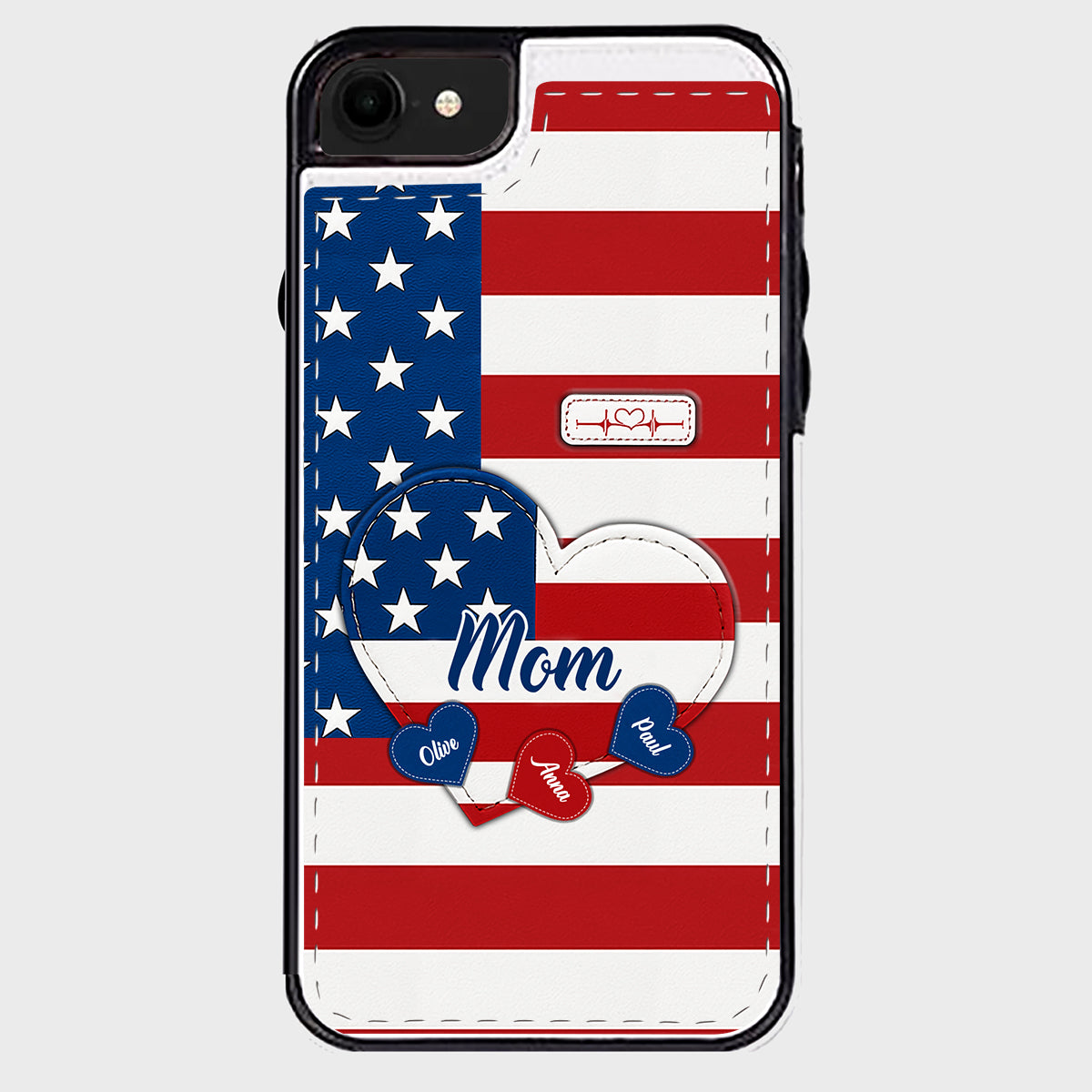 Happy 4th Of July - Personalized Independence Day/ 4th of July Foldable Wallet Phone Case