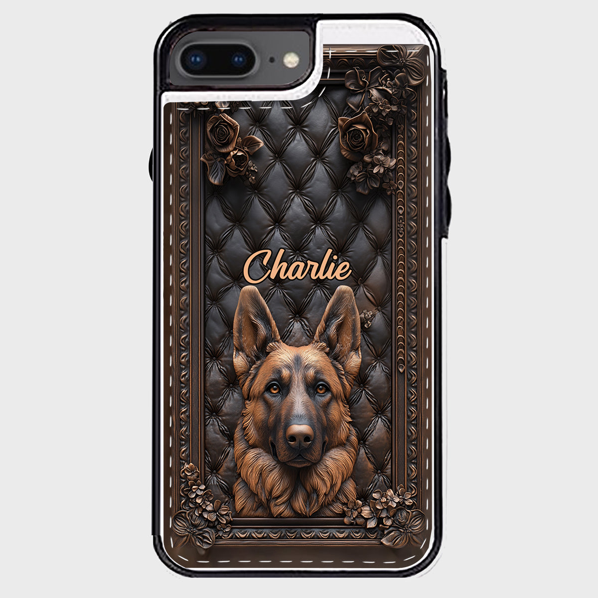 German Shepherd Lover - Personalized Dog Foldable Wallet Phone Case