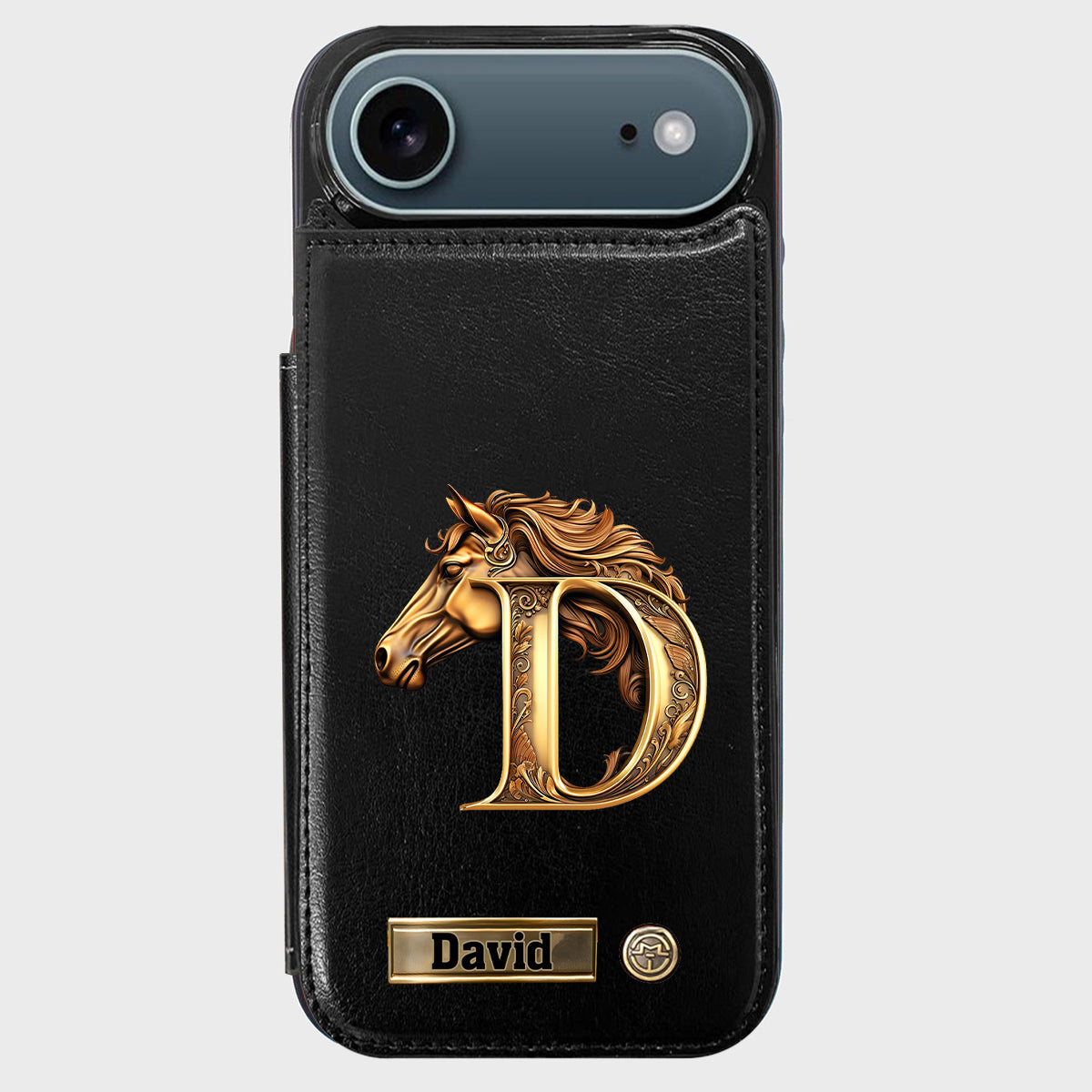 Love Horse - Personalized Horse Wallet Phone Case