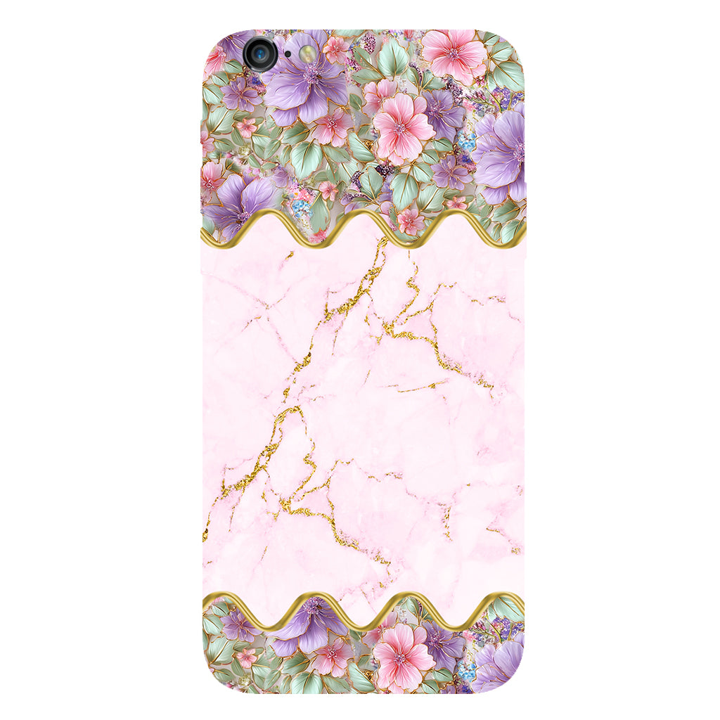 Love Butterfly - Personalized Butterfly Full Print Phone Case & Phone Grip