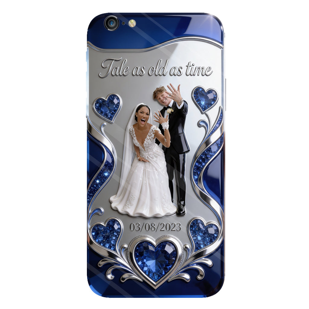 Anniversary - Personalized Couple Full Print Phone Case