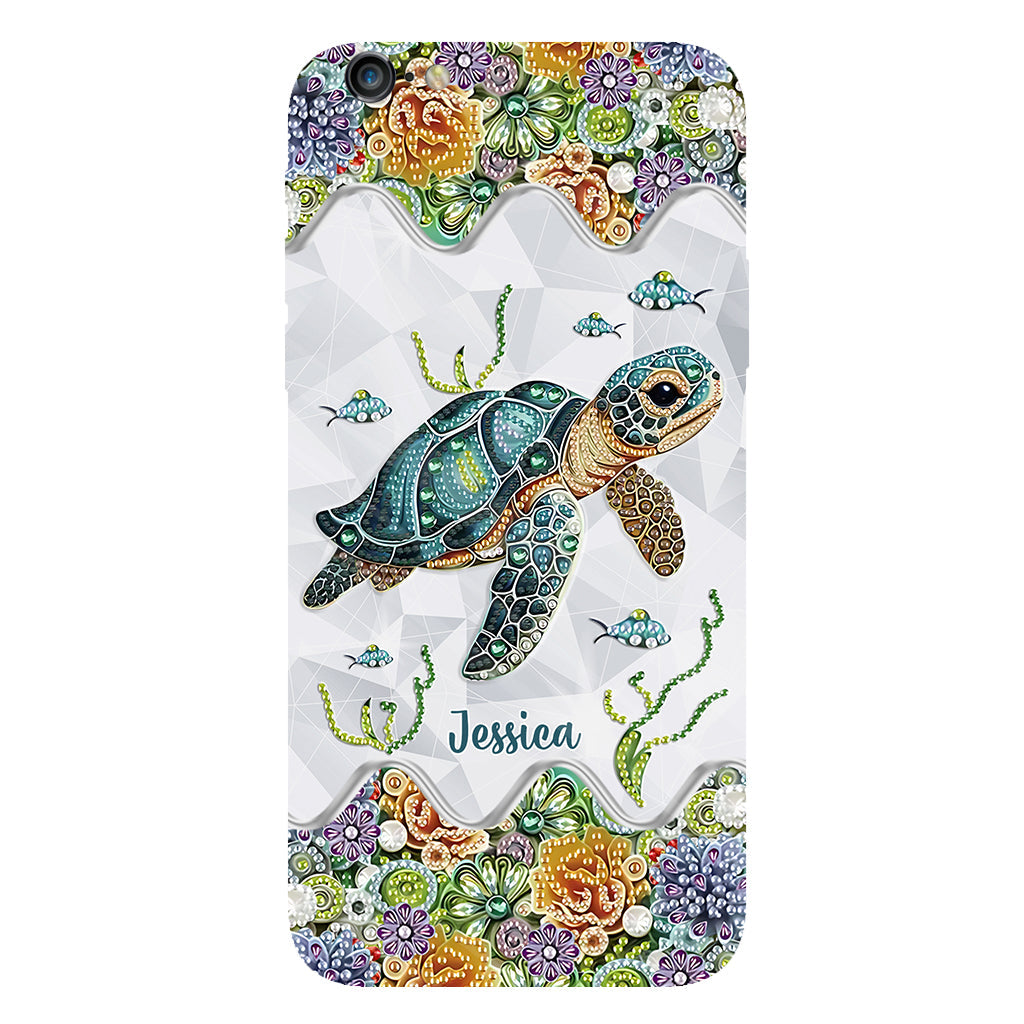 Just A Girl Who Loves Turtle - Personalized Turtle Full Print Phone Case