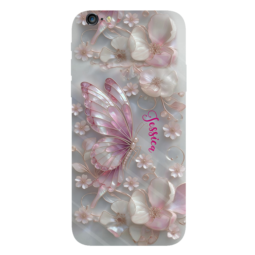 Love Butterflies - Personalized Butterfly Full Print Phone Case
