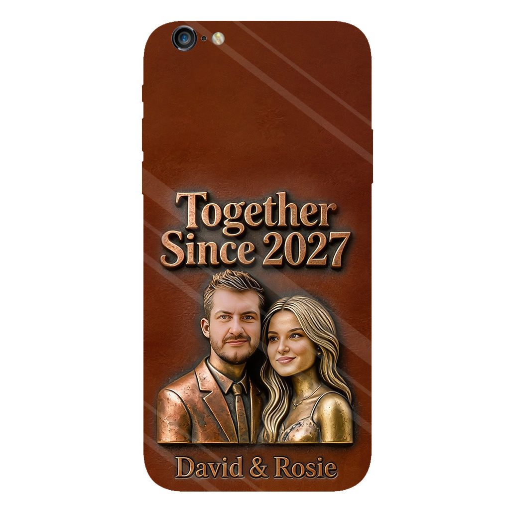 Together Since Custom Any Photo - Personalized Couple Full Print Phone Case