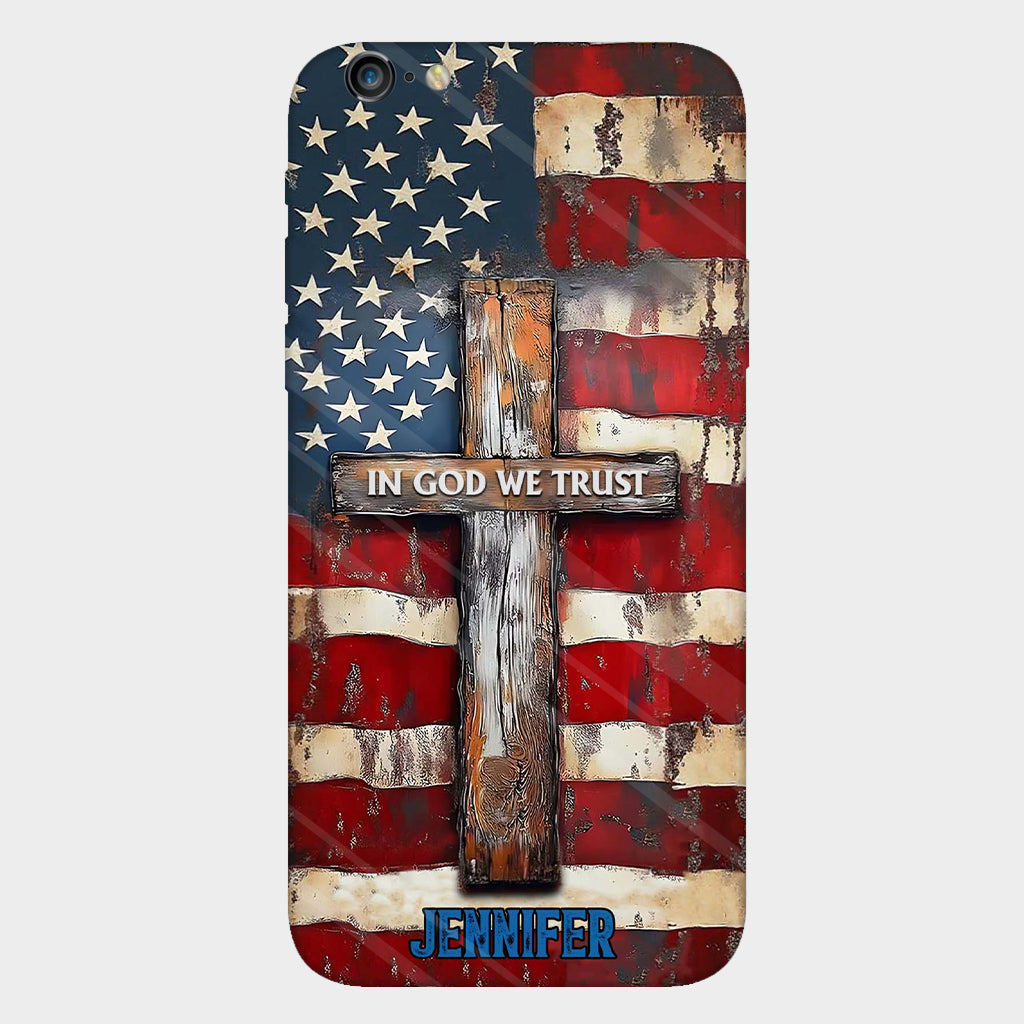 In God We Trust - Personalized Christian Full Print Phone Case
