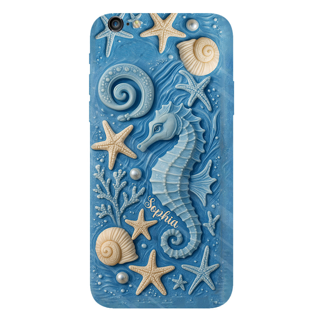 Just A Girl Who Loves Ocean - Personalized Sea Lover Full Print Phone Case