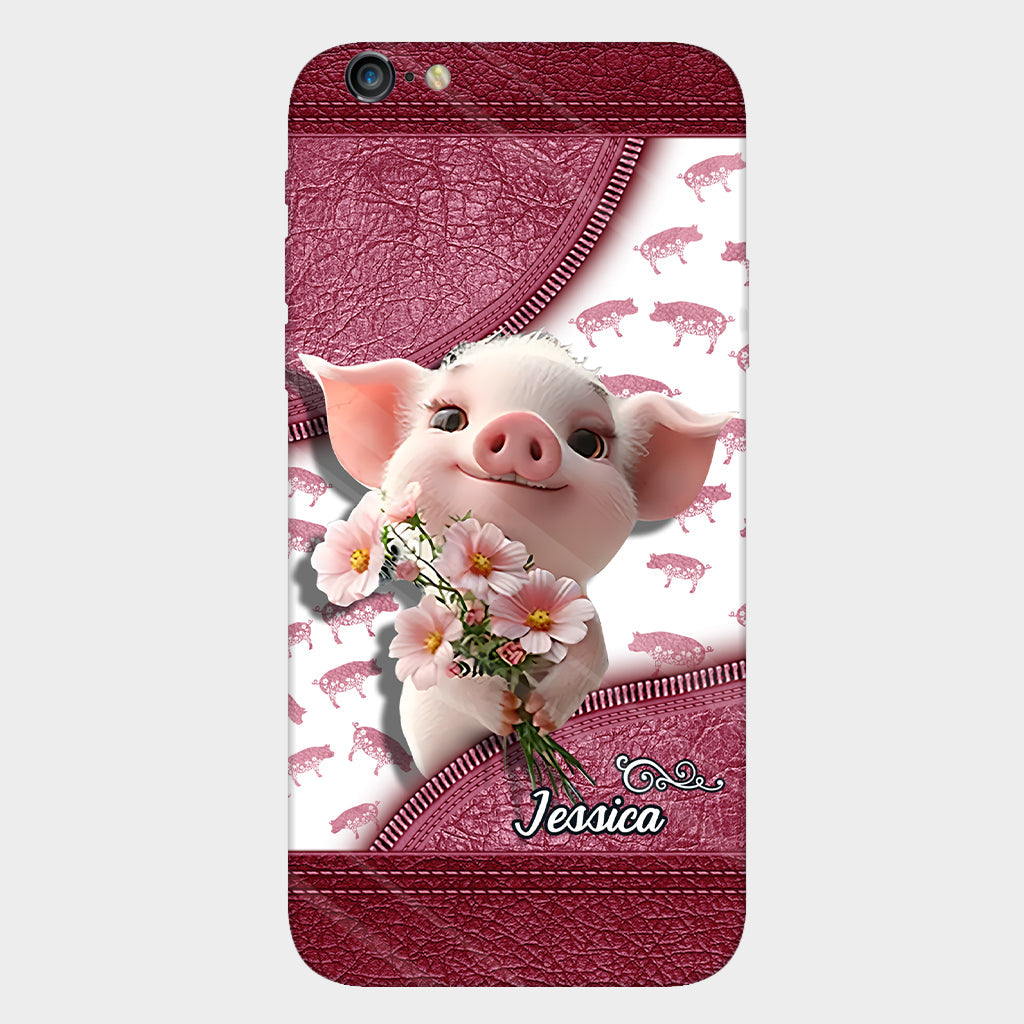 Love Pig - Personalized Pig Lover Full Print Phone Case