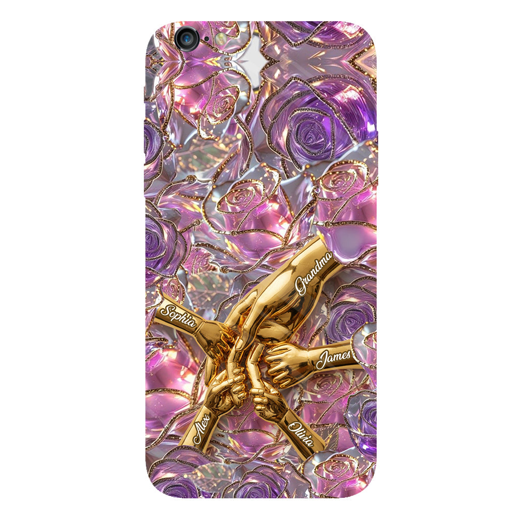 Holding Hands - Personalized Mother Full Print Phone Case