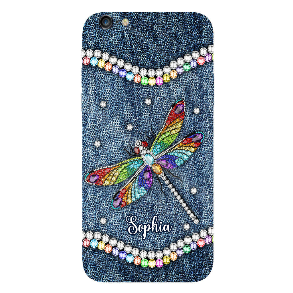 Beautiful Dragonfly - Personalized Dragonfly Full Print Phone Case