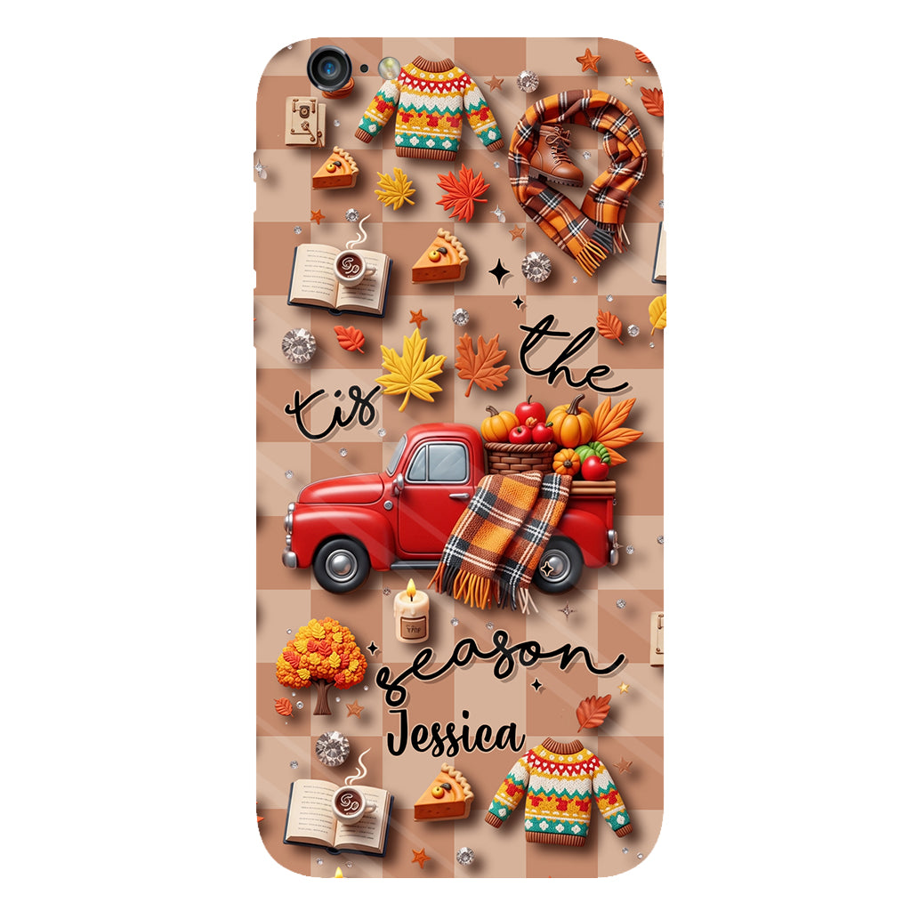 Tis The Season - Personalized Autumn Full Print Phone Case