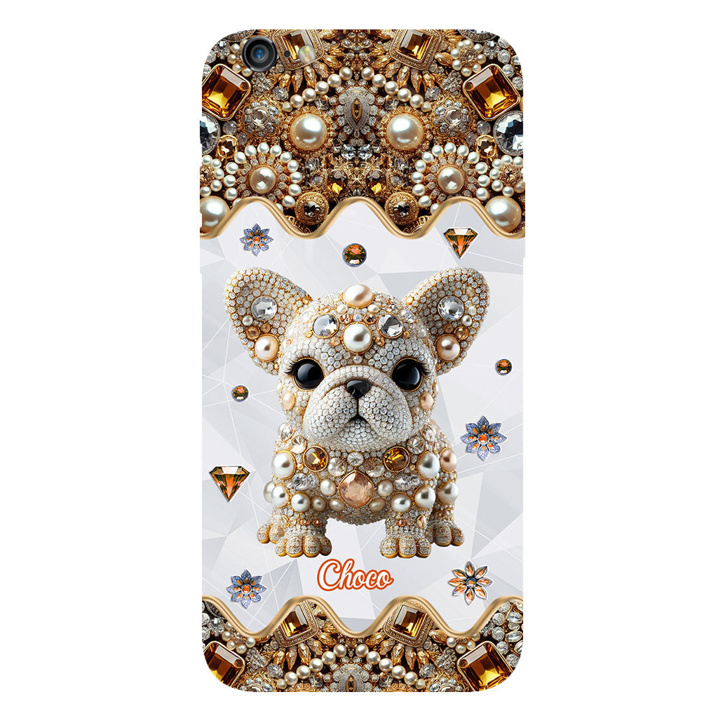 Love French Bulldog - Personalized Dog Full Print Phone Case
