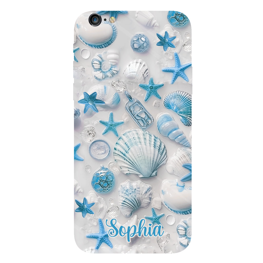 Beach Lovin' Girl - Personalized Sea Lover Full Print Phone Case