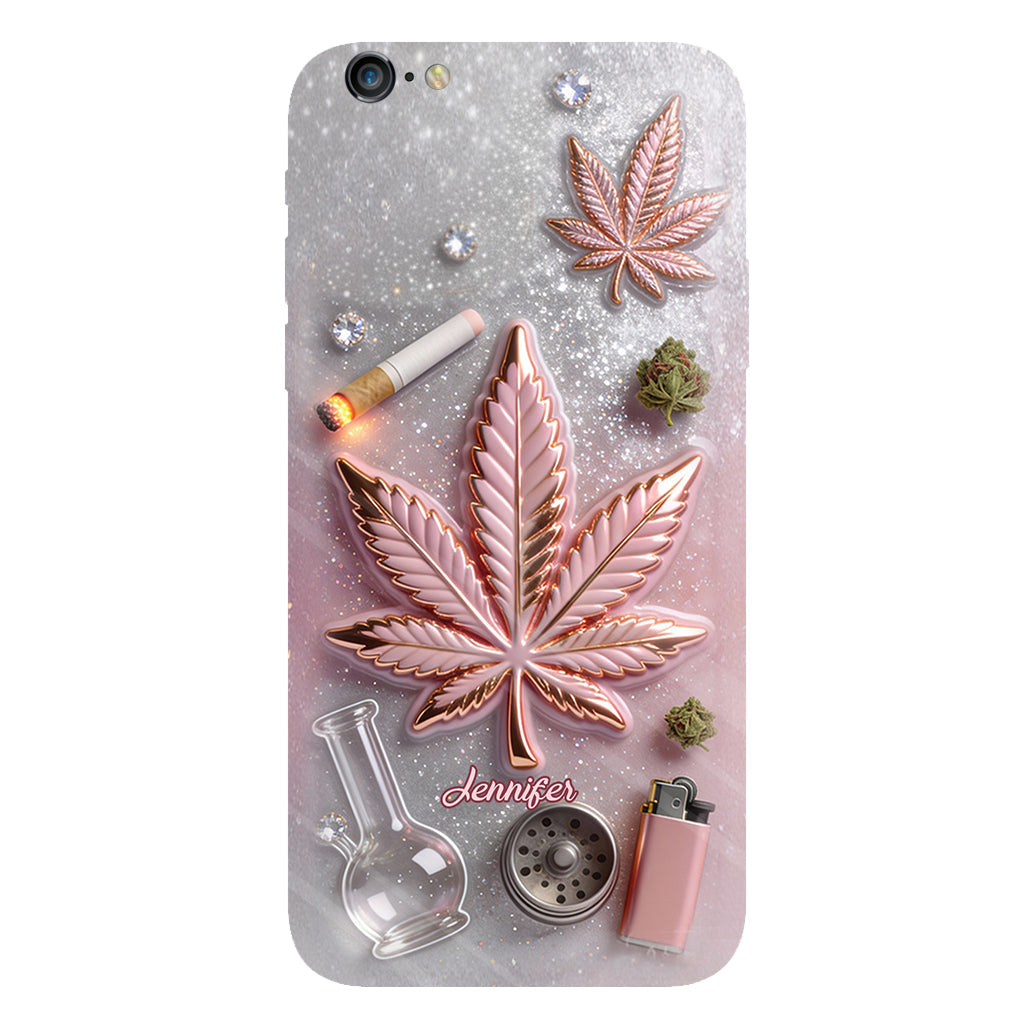 Magic Leaf - Personalized Weed Full Print Phone Case
