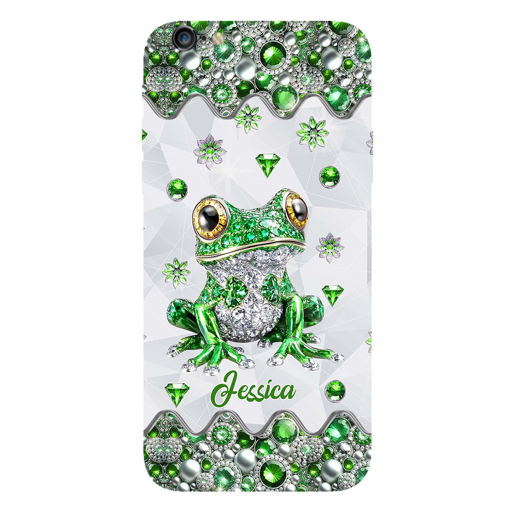 Just A Girl Who Loves Frogs - Personalized Frog Full Print Phone Case