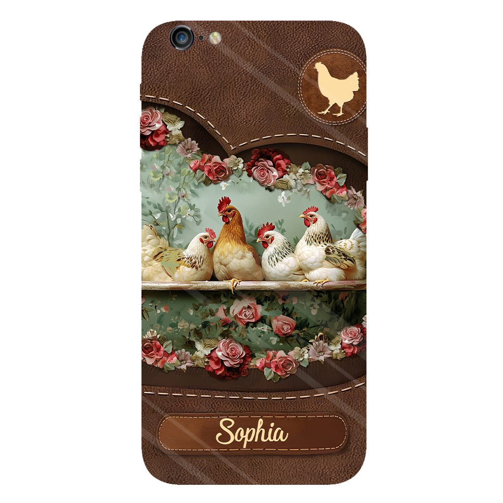 Chicken Lady - Personalized Chicken Full Print Phone Case