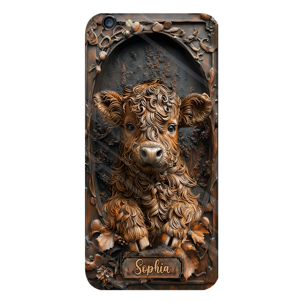 Baby Cow - Personalized Full Print Phone Case