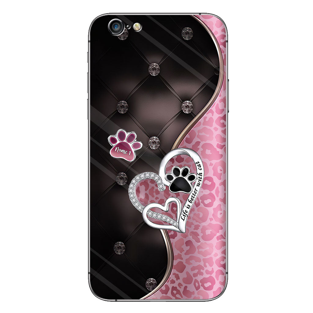 Cat Mom - Personalized Cat Phone Case