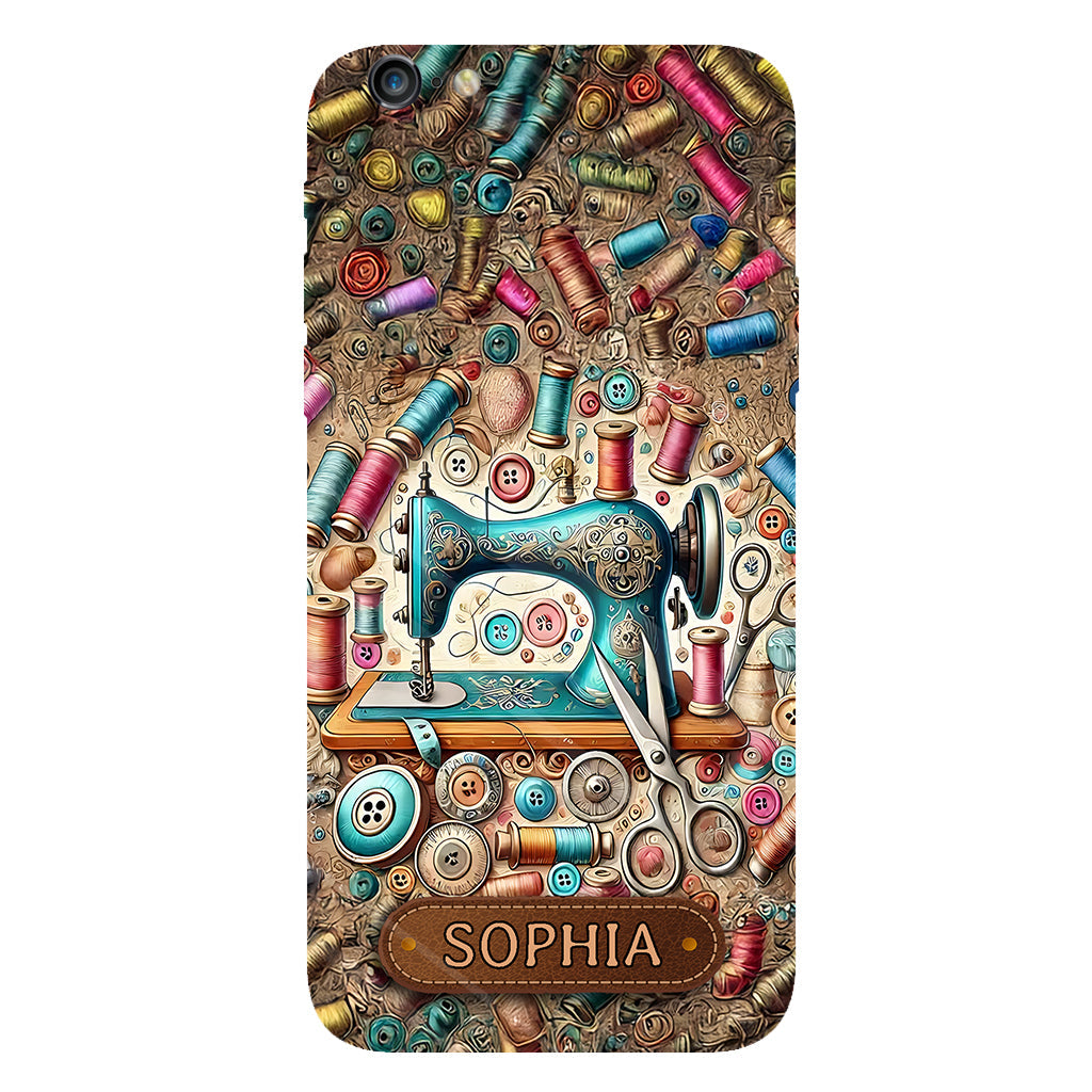 Love Sewing - Personalized Sewing Full Print Phone Case
