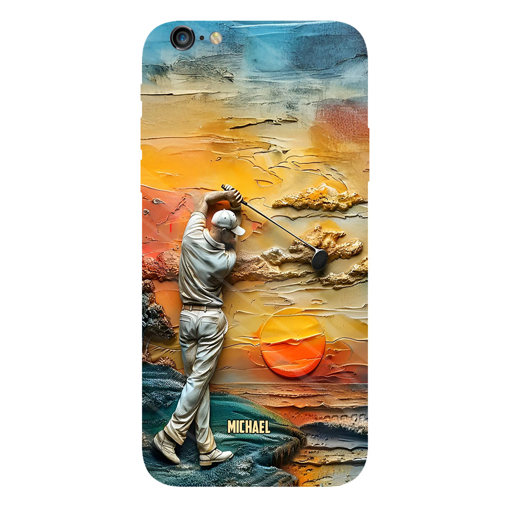 Golf Is My Life - Personalized Golf Full Print Phone Case