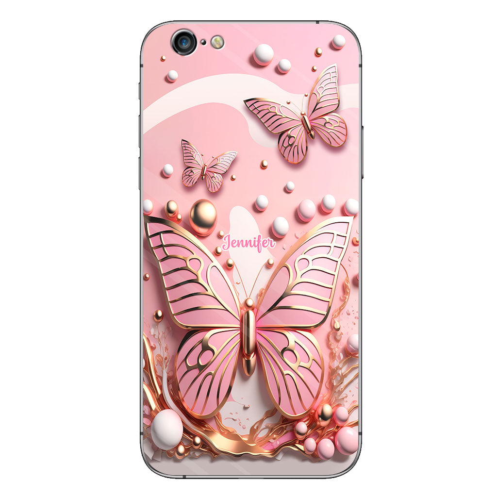 Love Butterflies - Personalized Butterfly Phone Case