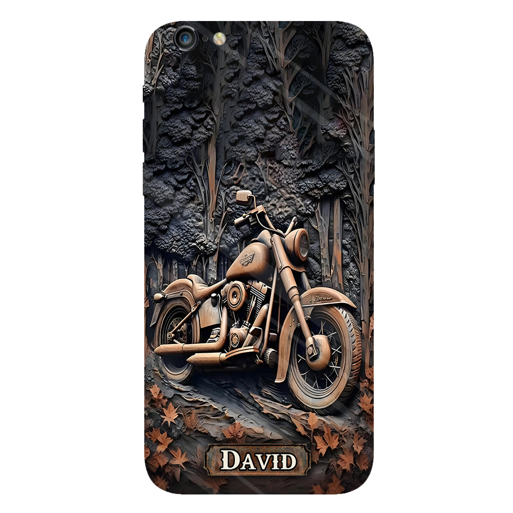 Time To Ride - Personalized Biker Full Print Phone Case