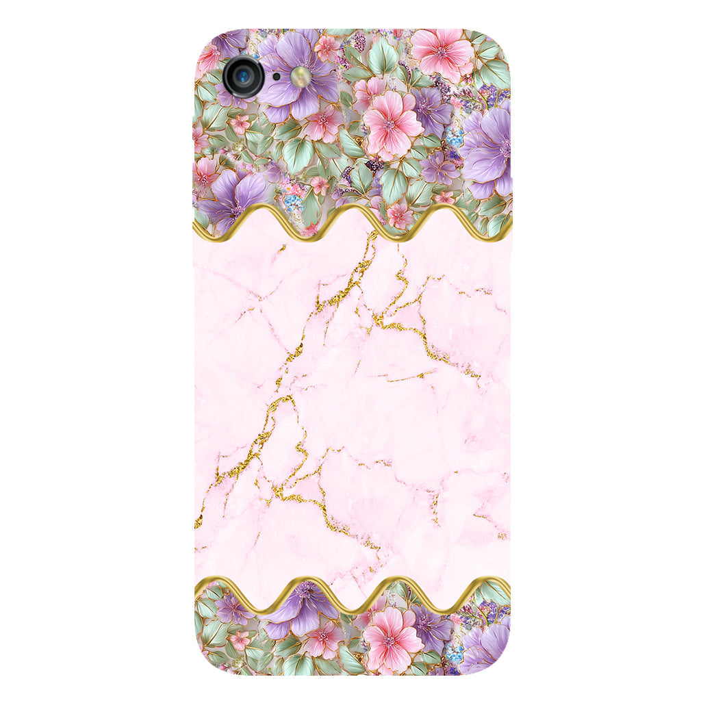 Love Butterfly - Personalized Butterfly Full Print Phone Case & Phone Grip