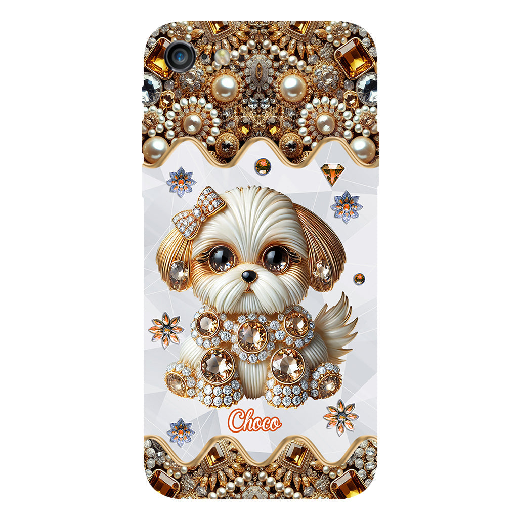Love Shih Tzu - Personalized Dog Full Print Phone Case