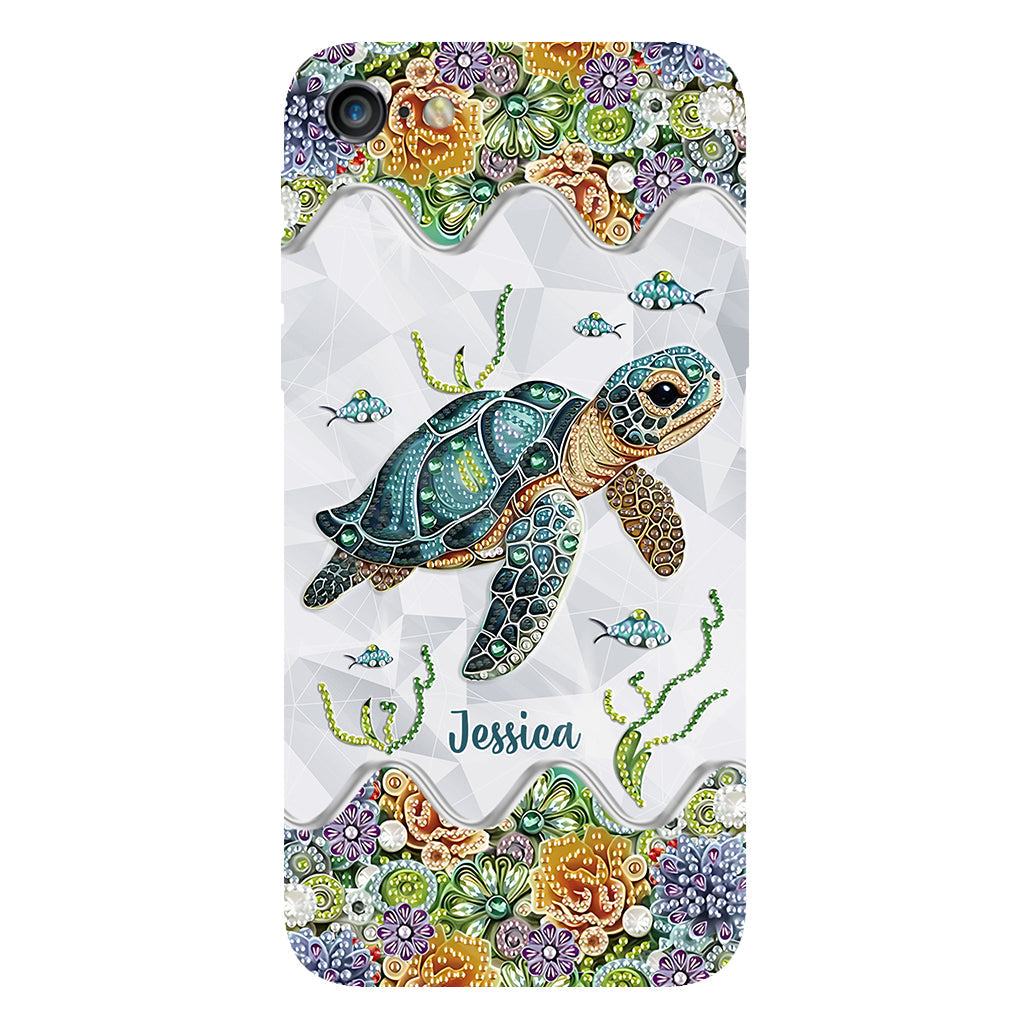 Just A Girl Who Loves Turtle - Personalized Turtle Full Print Phone Case