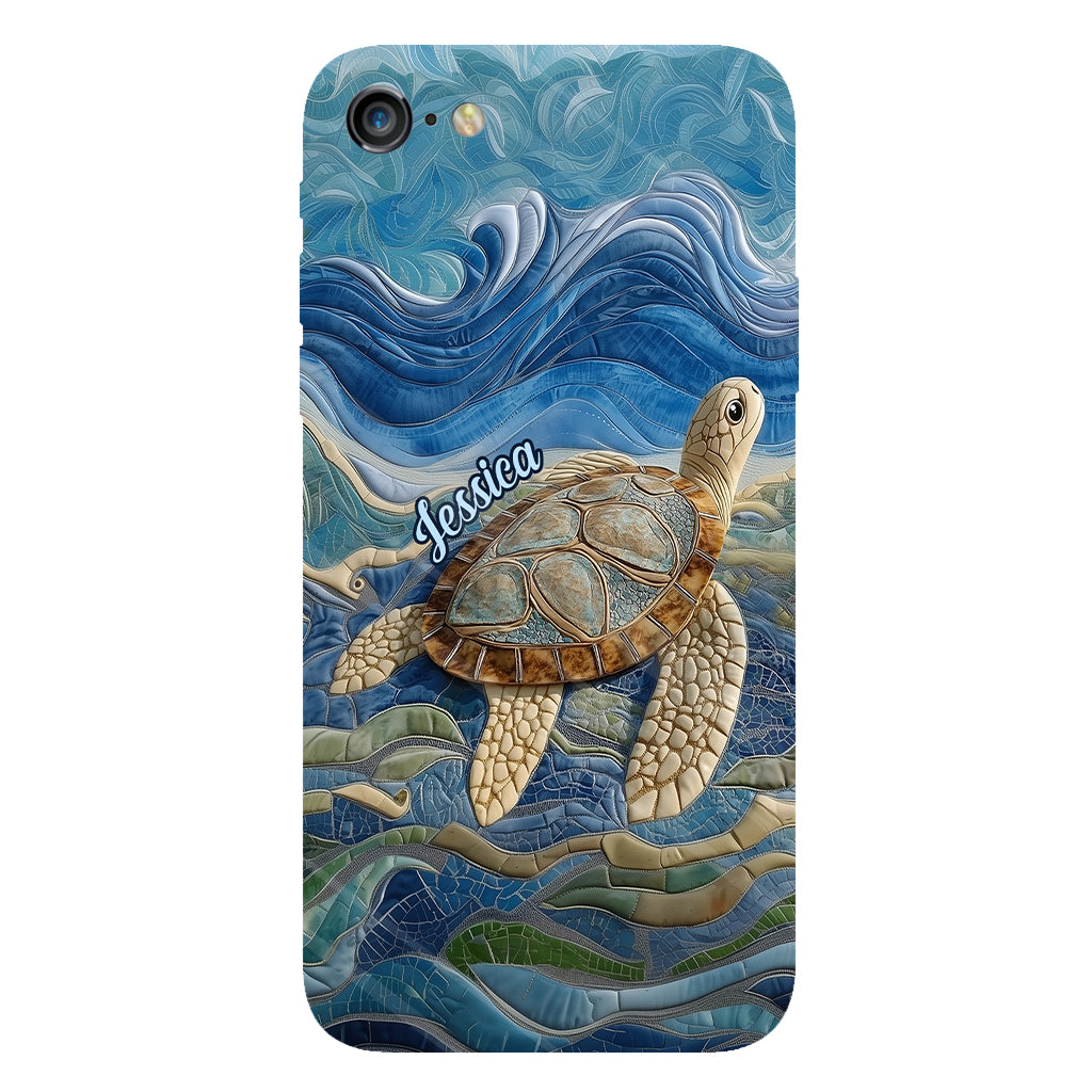 Love Turtles - Personalized Turtle Full Print Phone Case