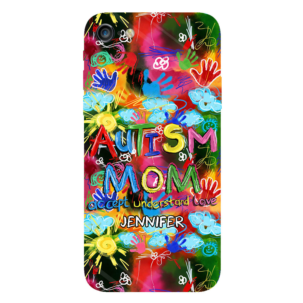Autism Mom - Personalized Autism Awareness Full Print Phone Case