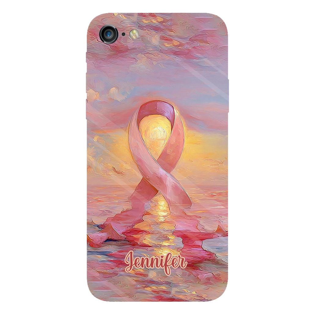 Strong Warriors - Personalized Breast Cancer Awareness Full Print Phone Case