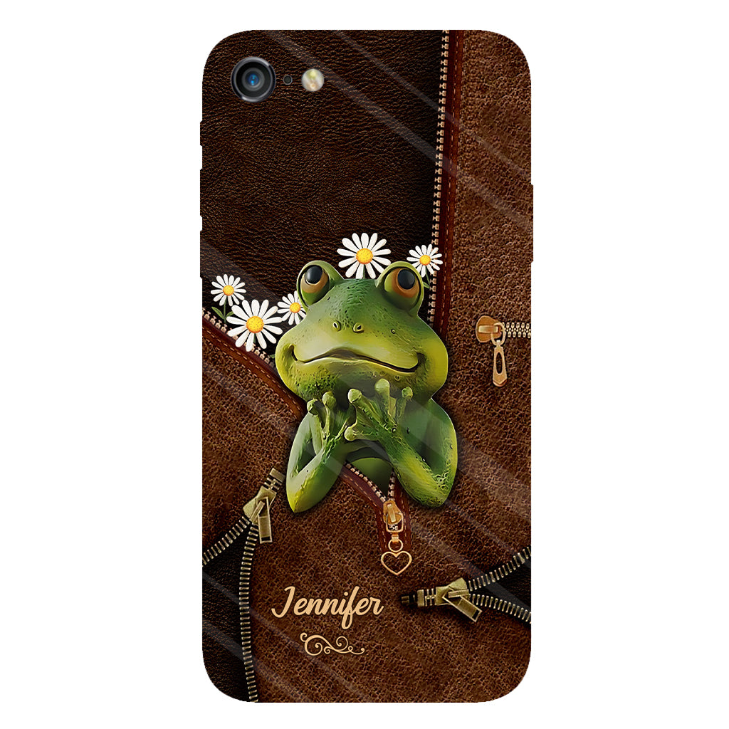 Cute Frogs - Personalized Frog Full Print Phone Case