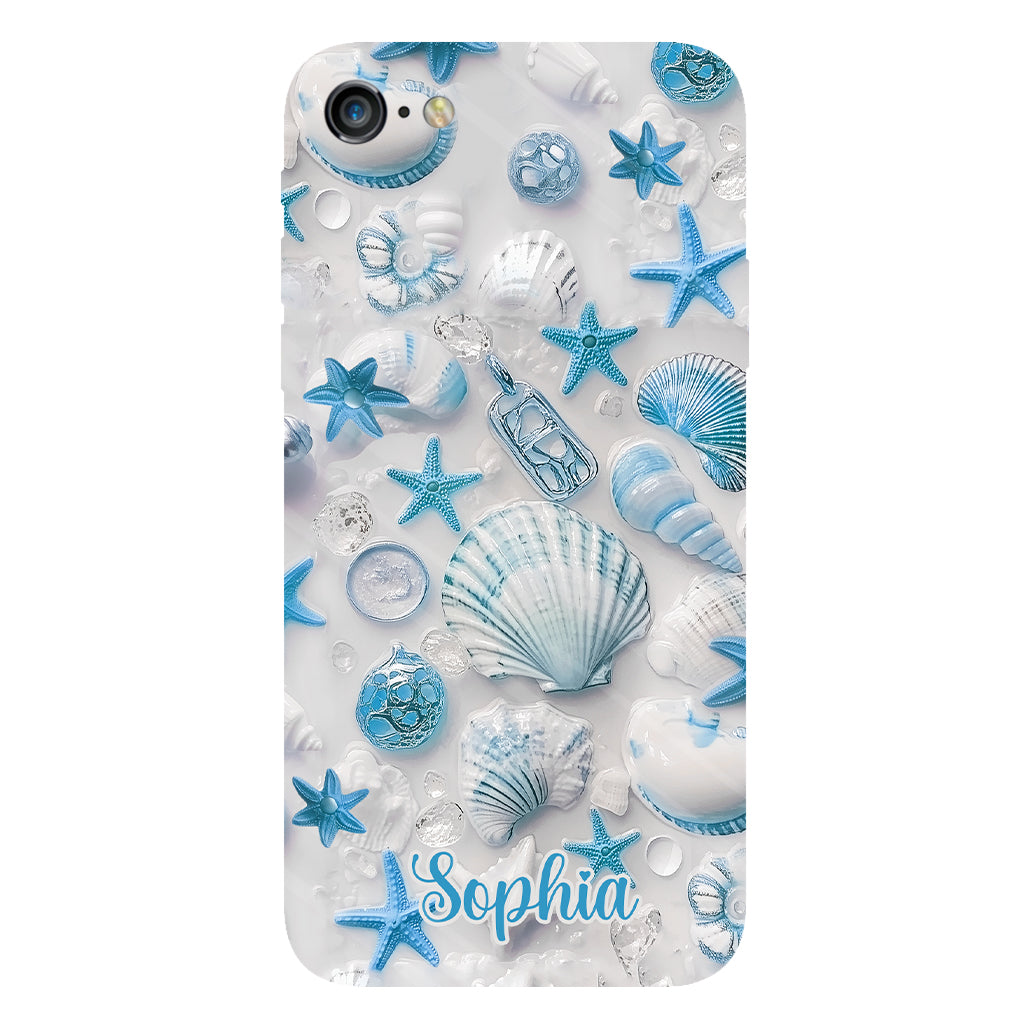 Beach Lovin' Girl - Personalized Sea Lover Full Print Phone Case