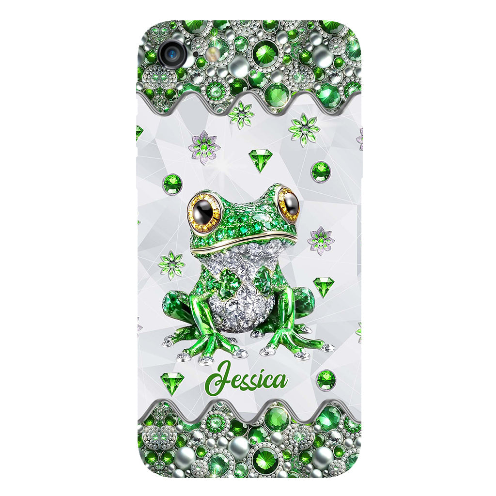 Just A Girl Who Loves Frogs - Personalized Frog Full Print Phone Case