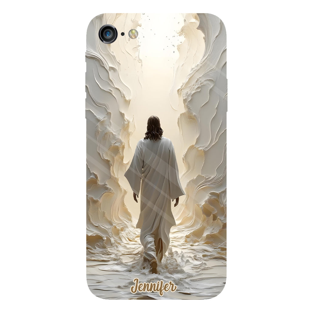 Walk With God - Personalized Christian Full Print Phone Case