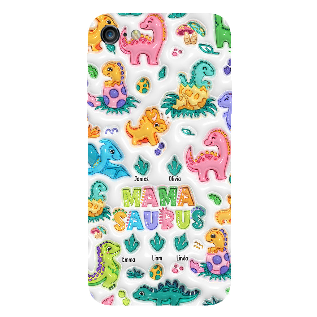 Mamasaurus - Personalized Mother Full Print Phone Case