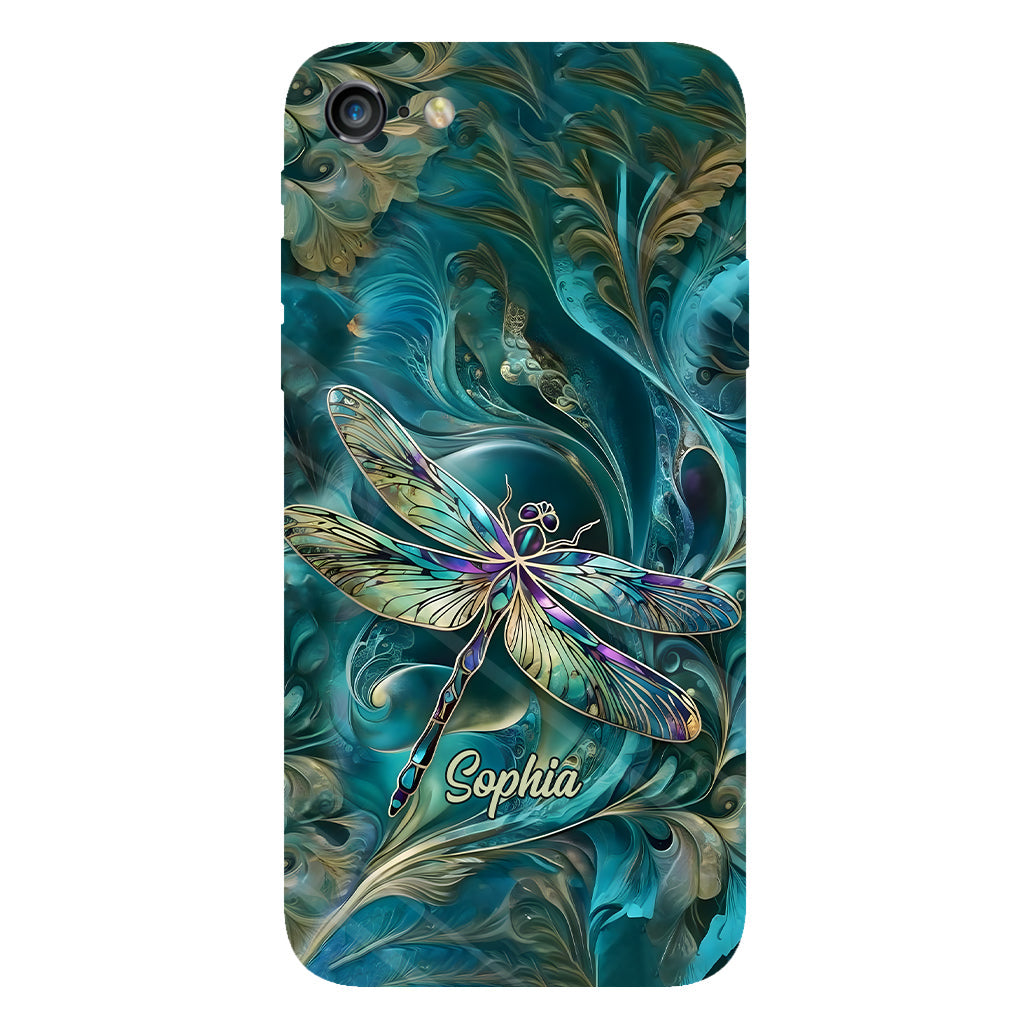 Beautiful Dragonfly - Personalized Dragonfly Full Print Phone Case