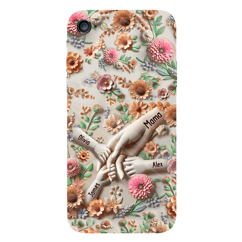 Hold Our Hands - Personalized Mother Full Print Phone Case