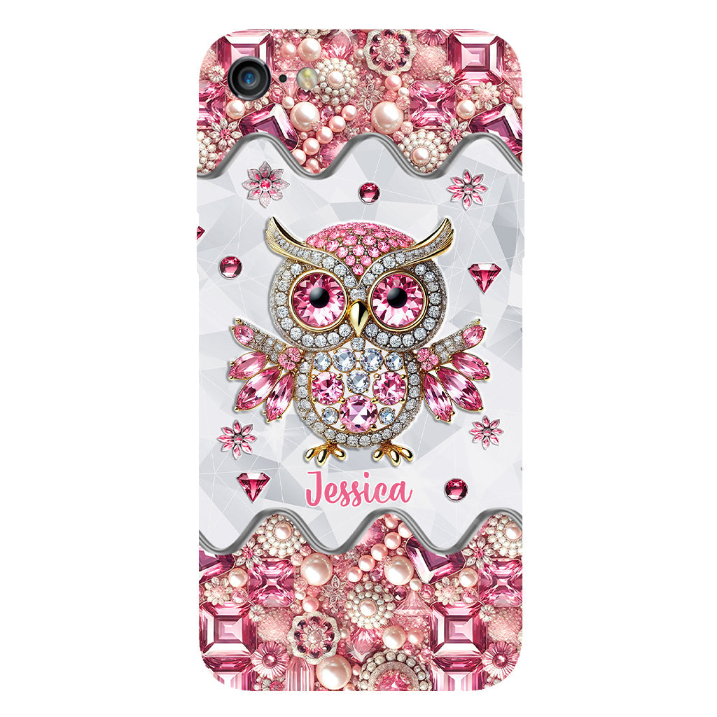 Just A Girl Who Loves Owls - Personalized Owl Full Print Phone Case