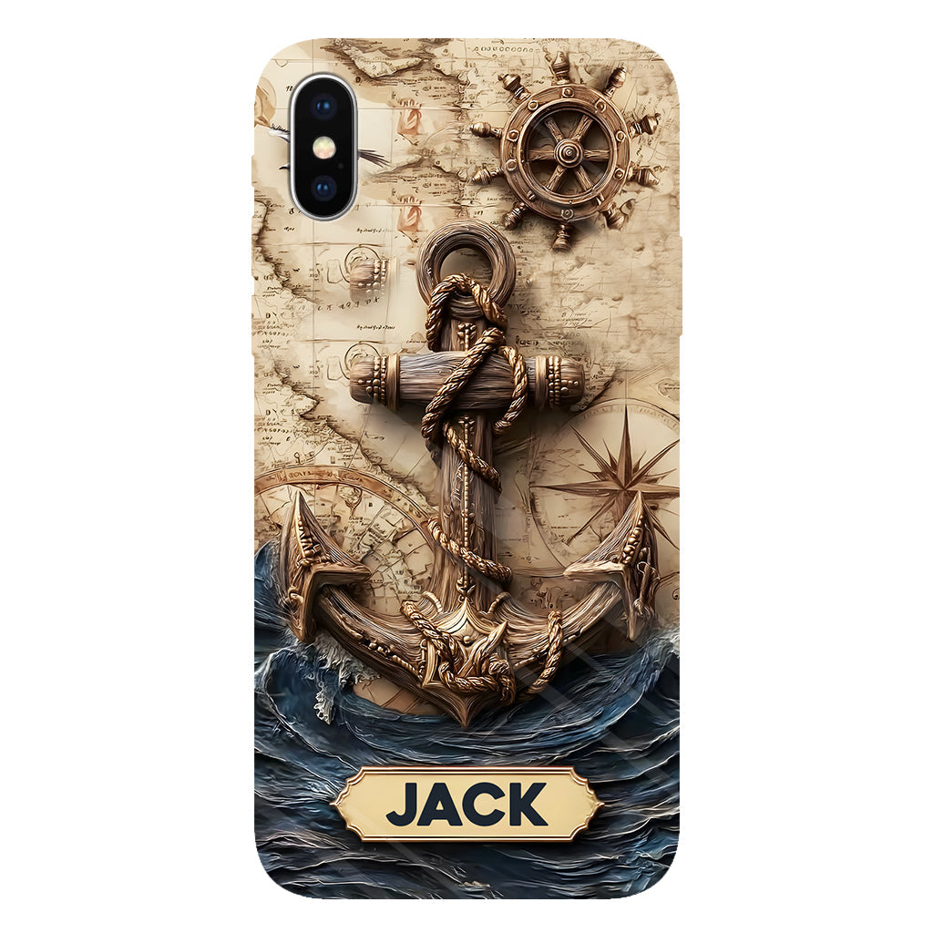 Proud Sailor - Personalized Boating Full Print Phone Case