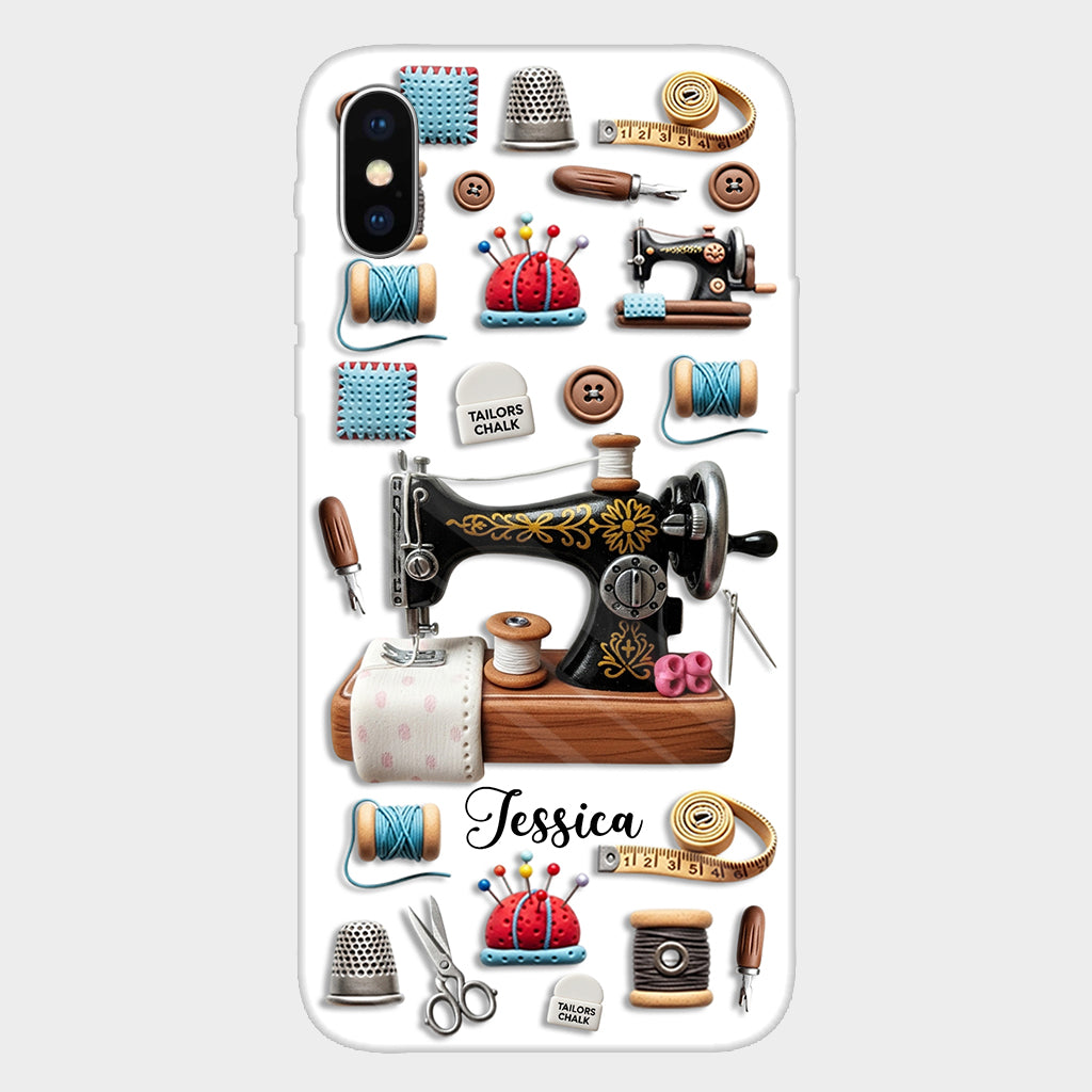 Stunning Sewing Machine - Personalized Sewing Full Print Phone Case