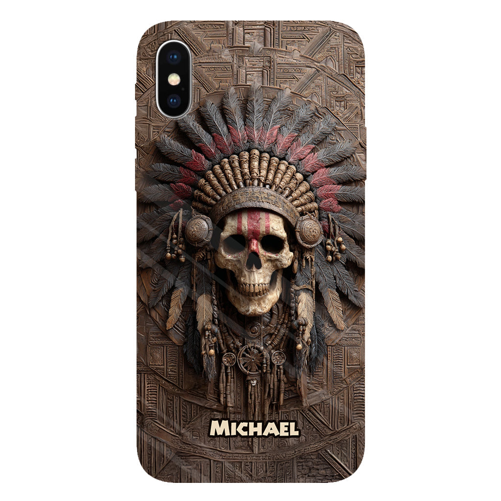 Proud Native - Personalized American Indian Full Print Phone Case
