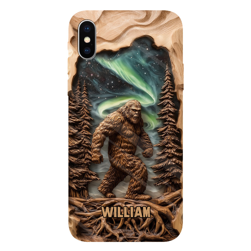 Into The Forest I Go - Personalized Hiking Full Print Phone Case