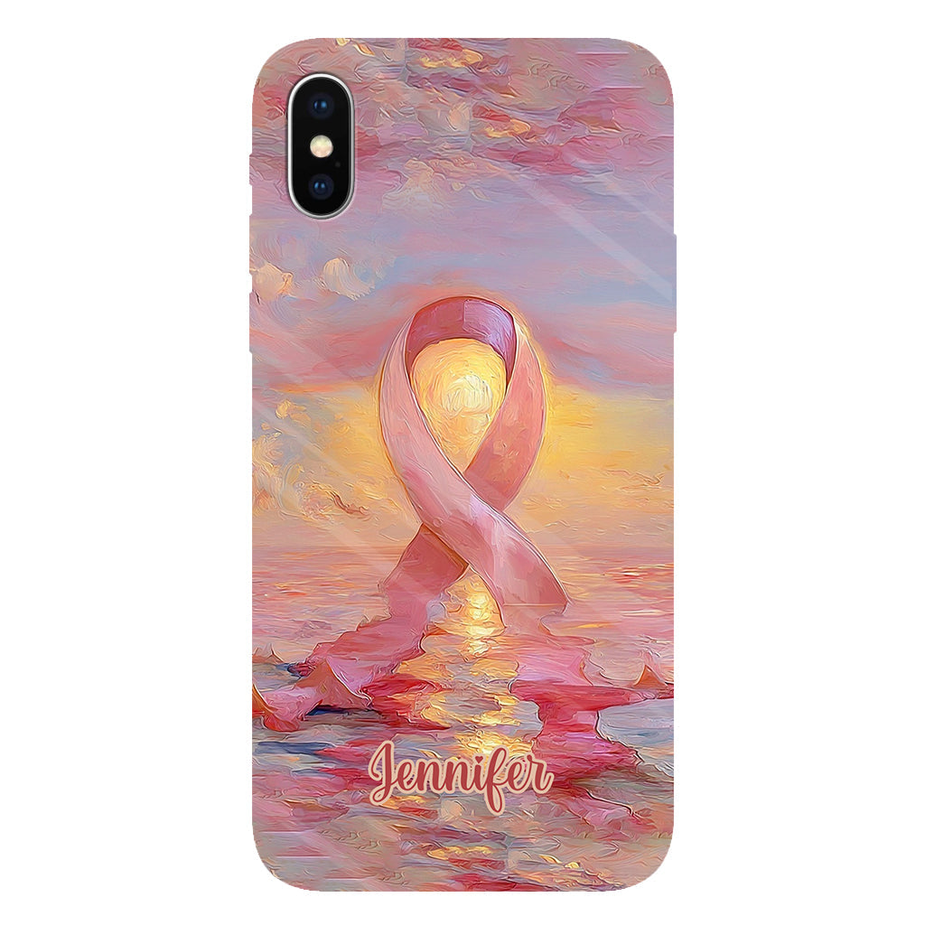 Strong Warriors - Personalized Breast Cancer Awareness Full Print Phone Case