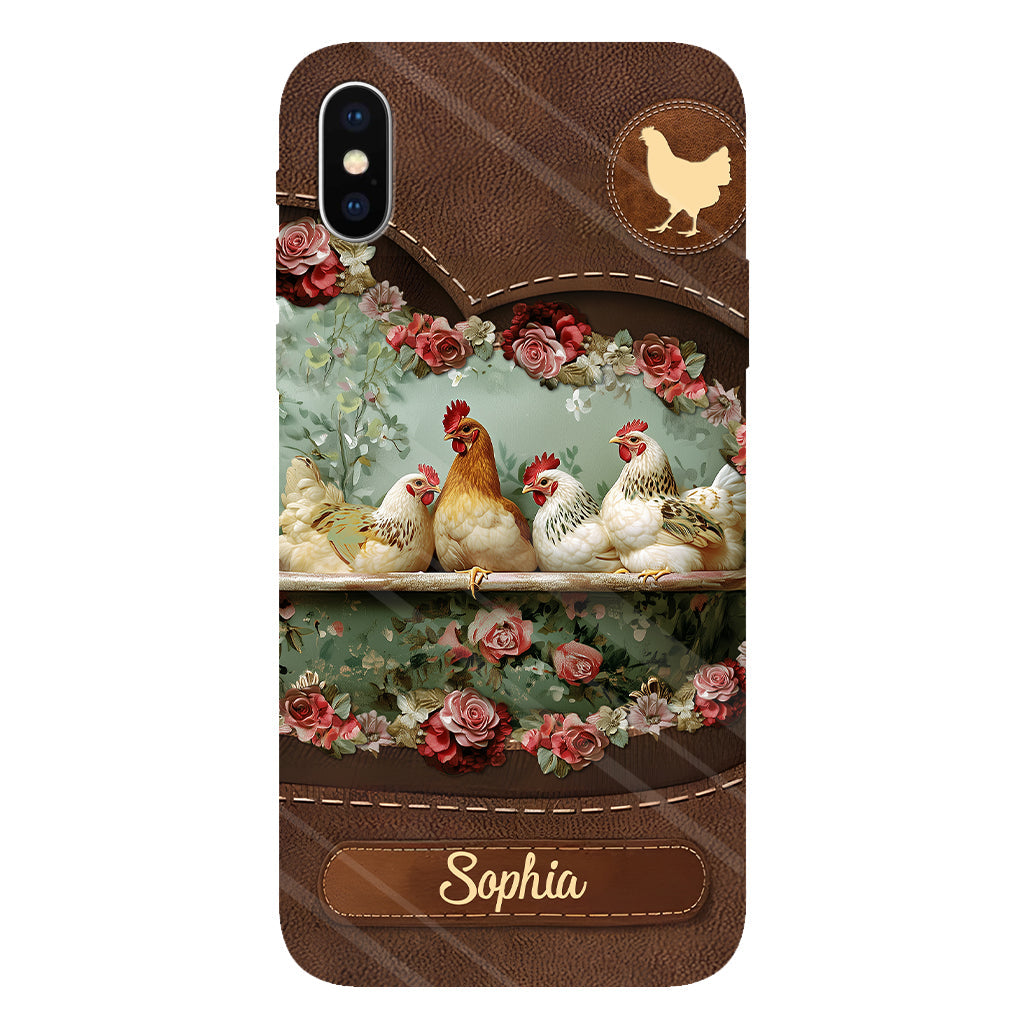 Chicken Lady - Personalized Chicken Full Print Phone Case