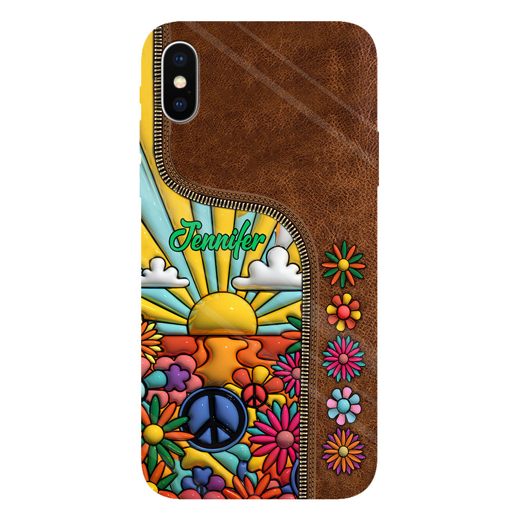 Hippie Soul - Personalized Hippie Full Print Phone Case