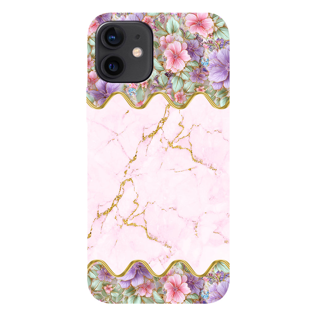 Love Butterfly - Personalized Butterfly Full Print Phone Case & Phone Grip