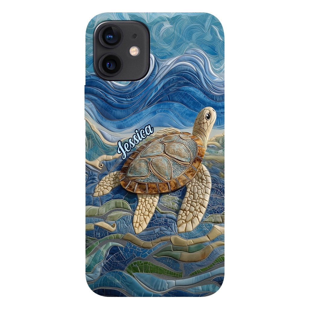 Love Turtles - Personalized Turtle Full Print Phone Case